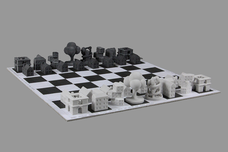 3d printed building typology and protect nature chess 2014